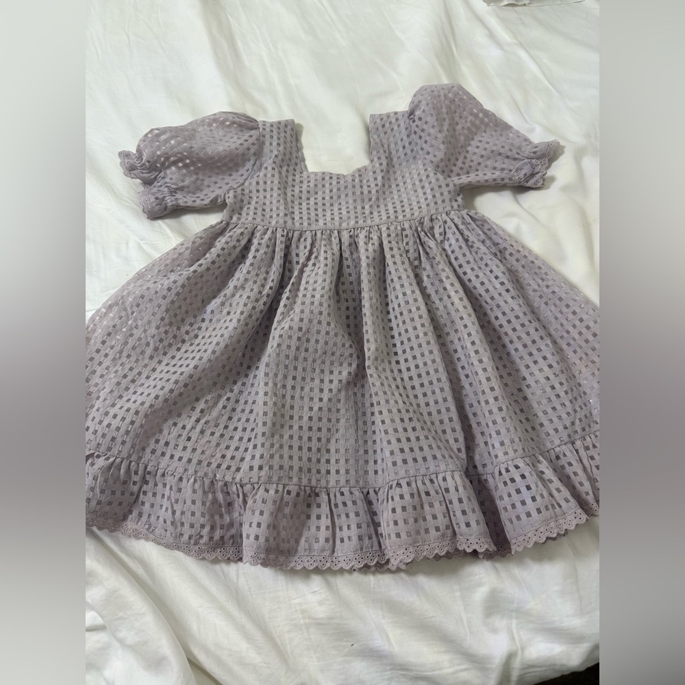 Noralee girls dress purple size 6